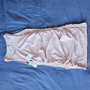 Aritzia TNA Chill Malibu Dress Dusty Pink M